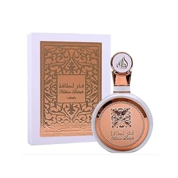 Eau de Parfum Fakhar Rosê Perfume feminino, Perfume Árabe da Sereia,100 ml