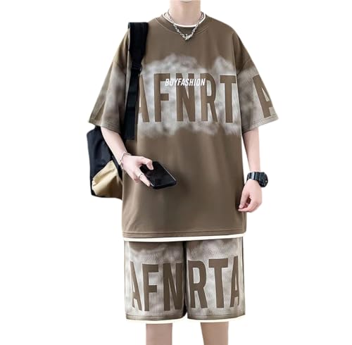 [ANGELCITY] ZbgAbv Y XEFbg W[W   TVc Vbgpc ㉺Zbg ؃AbN  [EFA g[jO X|[cEGA jOEFA  傫TCY (4XL, O[)