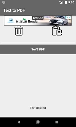 TEXT TO PDF CONVERTER - Conversion of any Text to a PDF Document
