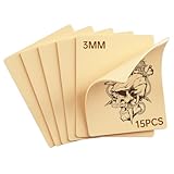 15pcs 3mm Tattoo Practice Skin - (6x9'/A5) Double Sided Soft Silicone Fake Skin Tattoo - Ink-Ready Easy-Wipe for Beginners & Professionals