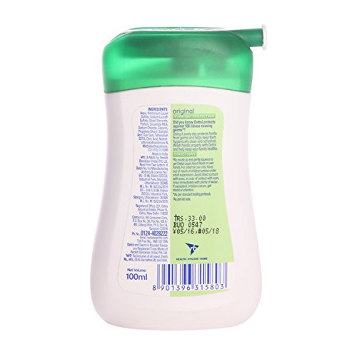 Image of Dettol Hand Wash - Original, 110ml Pack
