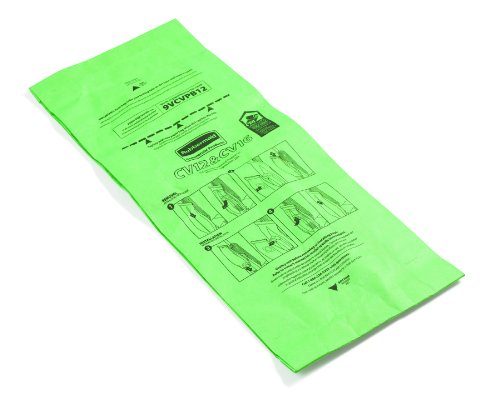 Rubbermaid Commercial FG9VCVPB12 Replacement Paper Bag for Traditional Upright Vacuum Cleaner