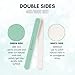 Makartt Nail Buffer Block 10pcs with Nail Rhinestone Glue Gel Bundle, Nail Buffer and Shine Kit Nail Shine Buffer for Natural Acrylic, Super Strong Gem Glue Gel 1.06oz for Nail Jewels Crystals