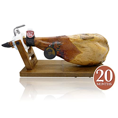 Miniatura 2 de Paleta De Jamón Ibérico 7b Premium Paleta Ibérica De Cebo De Campo Jamón 50 Ibérico De Pata Negra Con 20 Meses De Curación Natural