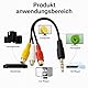 AURUM Av Adapter, 3,5mm Stecker Klinke Auf 3x Cinch Buchse Av Kabel, Video Kabel FüR Dvd, Mac, Av, Hdd Und Dvr, Tv-Box/Mp3/Pc