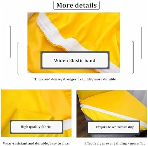 Stretch PU Barstool Covers Set of 6, Removable Chair Slipcovers for Pub Chairs, Durable High-Back Seat Protectors, Easy to Clean, Perfect for Home & Bars