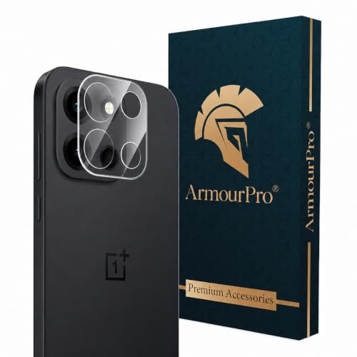 Image of ArmourPro Premium Camera Lens Protector Tempered Glass Compatible For OnePlus Nord 6 (6.78 Inches) With Edge To Edge Coverage (Full Transparent) (Pack of 1)