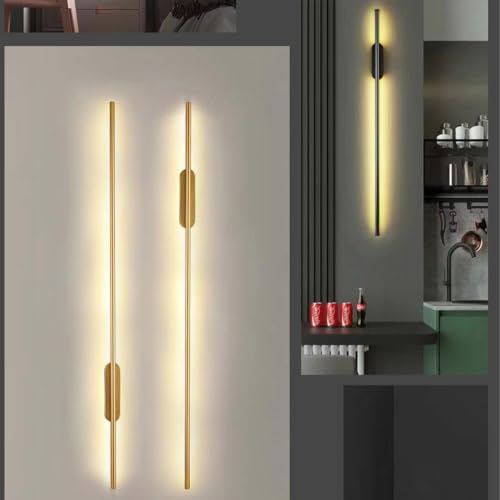 Aplique LED largo de pasillo y dormitorio con iluminación regulable minimalista 2