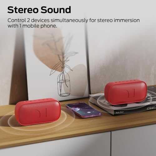 Monster S150 Speaker, IPX7 Waterproof Wireless Speaker, 24W Stereo Sound with Pure Bass, Bluetooth 6.0, TWS Pairing, HD Calling, 20H Playtime, RGB Lights Perfect for Outdoor, Party, Beach, Home, Gifts - image 3