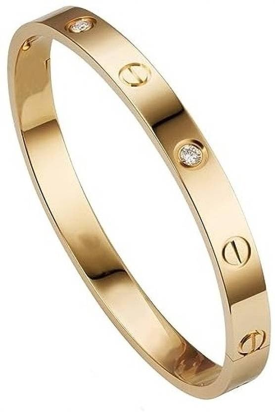 VIEN Micro Pave CZ Crown Charm Men&Women Bracelets Stainless Steel Crystals Bangles Couple Handmade Jewelry Gift (GOLD) (B0CK6Q56RX) Amazon Price History, Amazon Price Tracker