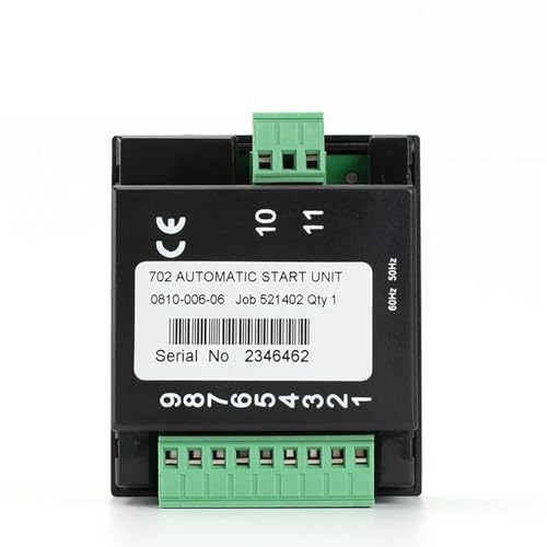 Módulo arranque automático 702AS panel de control de llave y controlador de generador genset 4