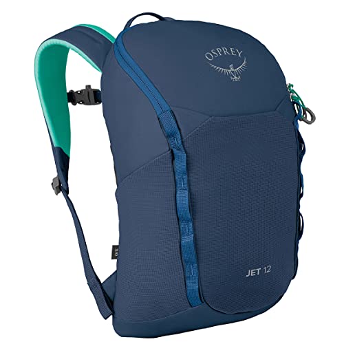Osprey Europe Unisex-Youth Jet 12, Wave Blue, One Size