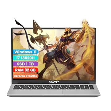 Notebook i7 13 Geração 32GB RAM 1TB SSD RTX2050 Ddr4 16in