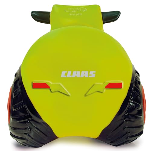 JAMARA 466010 Claas H&uuml;pftraktor HoppyDoo - Spielzeug f&uuml;r Kinder, H&uuml;pfspielzeug Baby Indoor/Outdoor, Geschenk f&uuml;r Kids, Gartenspielzeug, Bouncy, Pflegeleicht, BPA frei, mit Pumpe