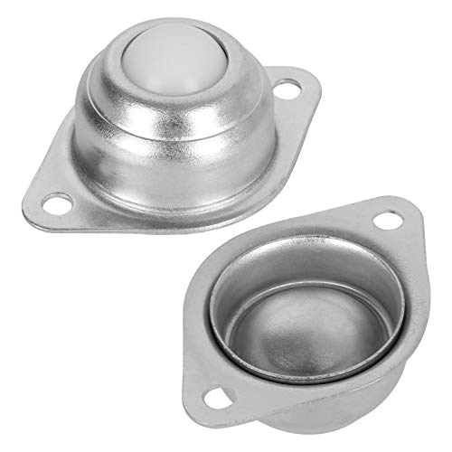 Shanqian SQUS-NYLONBALL-16-SILVER-201103 16Pcs 5/8 Inch Nylon Ball Transfer Bearing Unit thumb #2