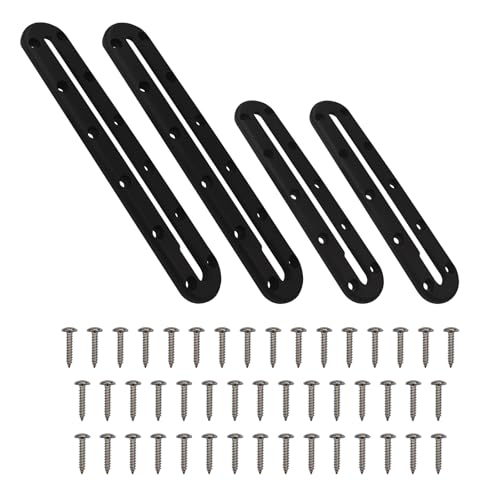 lodfGL Kayak Track Mount 4 Pack, Dual-Length Rail Tracks