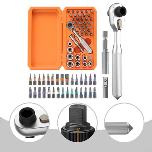Kit de Llaves de Carraca Profesional 42 Piezas miniatura 6