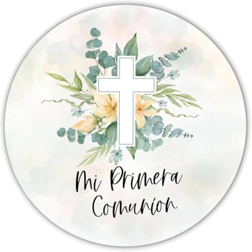 Oblea Comestible Mi Primera Comunión para Tarta – Papel de Azúcar Decorativo