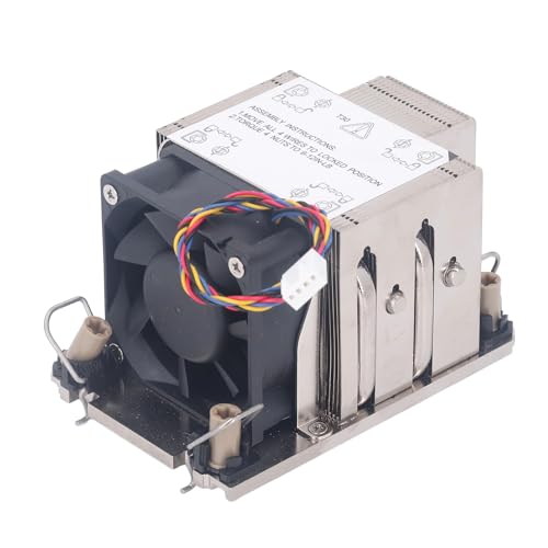 Disipador de calor Tissting con ventilador universal de aluminio para mini servidor
