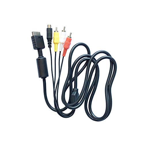 OSTENT Composite S-Video RCA AV Audio Video HD TV Kabel für Sony PS1 / PS2 / PS3 Konsole