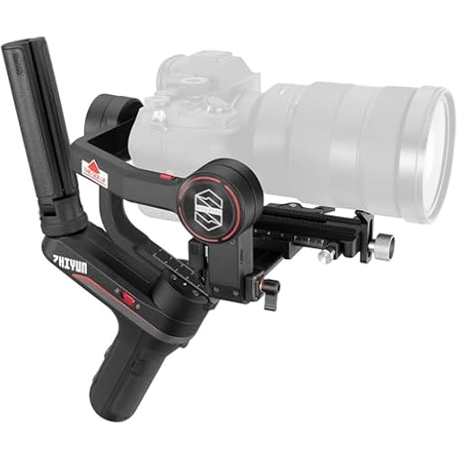 ZHIYUN Weebill S [Official] Estabilizador de cámara, 3 Ejes Gimbal para cámara DSLR y Mirrorless, Diseño Ligero, Estabilidad Dinámica, Disponible para Canon/Sony/Panasonic/Nikon/Fujifilm | Ya disponible en tu tienda friki favorita! En mundofriki.es!