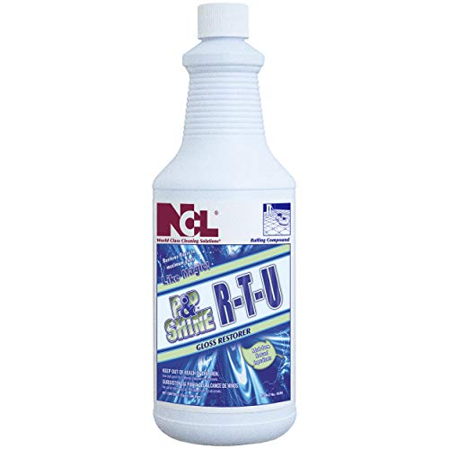 National Chemical Laboratories POP & SHINE RTU Gloss Restorer 12/32 oz (1 Qt.) Case (NCL0546-36)