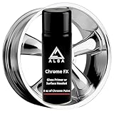 Genuine Alsa Chrome Paint - True mirror finish - Scratch resistant with no topcoat needed guaranteed - With Free Gloss Basecoat