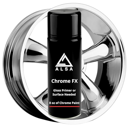 Alsa Chrome Paint with Gloss Basecoat, Scratch Resistant