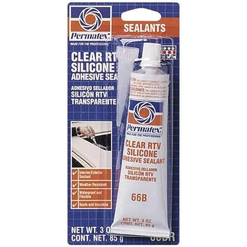 Belgrade Parts & Service, Inc. Permatex 80050 3 Oz Clear Silicone Adhesive Sealant