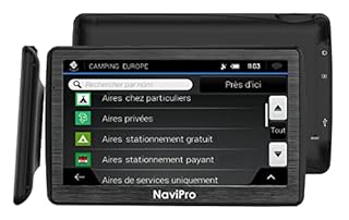 GPS Camping Car, Voiture, 7 Pouces NaviPro Active, Ventouse Aimanté, Europe - Maroc, Turquie, Aires De Camping - Mise A Jour Gratuite A Vie