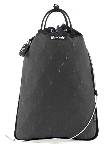 Pacsafe Travelsafe 12L - Mobiler Safe mit TSA-Zahlen Schloß, Trage-Tasche mit Anti-Diebstahl Technologie, 12 Liter Volumen,...