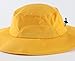 Home Prefer UPF50+Mens Womens Sun Hat Wide Brim Fishing Hat Packable Hiking Gardening UV Protection Hat for Womens Yellow