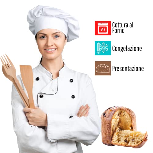 Stampo per Panettone Alto Qualità Premium 750 gr