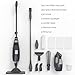 LIGHT 'N' EASY Steam Mop Cleaner 5-in-1 Steam Mop and Handheld Steamer for Hardwood/Tiles/Window- Kitchen - Pet Friendly Steamer Whole House Multipurpose Use（7688ANB)