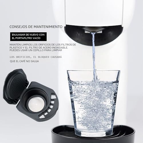 Miniatura 9 de Portacápsulas Recargable Para Cafetera Adaptador Y Tamper Para Krups Nescafé Dolce Gusto Piccolo