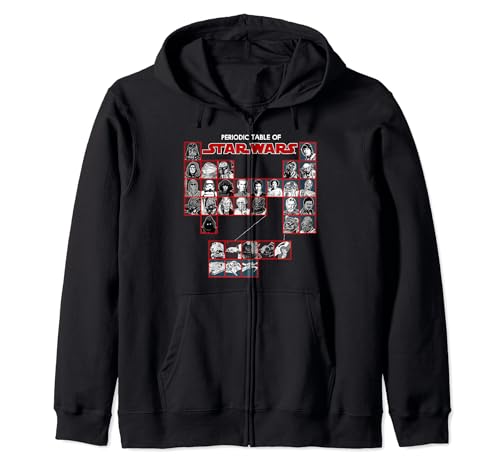 Sweat Star Wars à capuche zippé idéal pour vos soirées marathon ciné