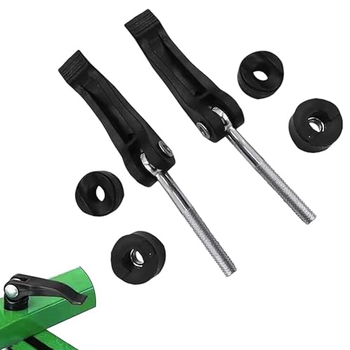 LONGHAO 2 pcs Griffknopf Mutterschraube Universal-Rasenmähergriff Mäherschraube und -Mutter Rasenmäher-Griffknöpfe Griffmutter für Rasenmäher,Muttern und Schrauben Bolzen für Rasenmäher Maschine (#1)