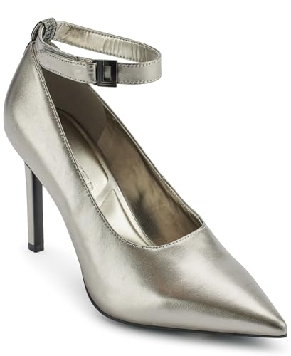 KARL LAGERFELD Women's Sury Evening Pointed Toe Ankle Strap Pump
