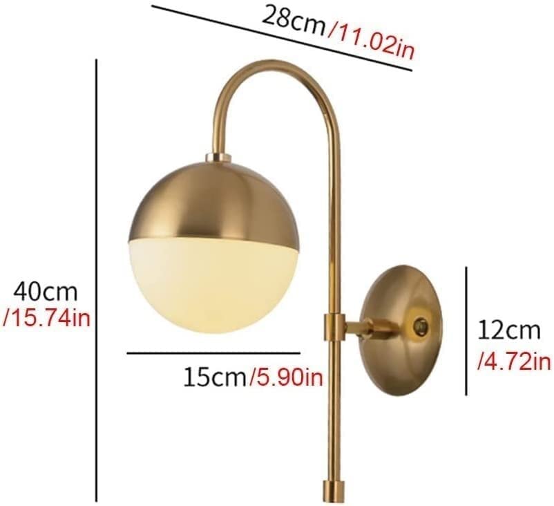 Luces de pared de cristal pulido con acabados de metal robusto 2