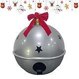 Résilience extérieure : ces Noël gonflables sont fabriqués avec un matériau PVC sûr, offrant des propriétés imperméables et coupe-vent qui garantissent une résistance fiable à les temps, parfaits pour les décorations de porche et de pelouse pendant la saison des vacances sans décoloration ni dommage.