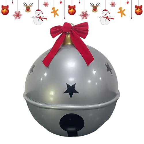 Giant Inflatable Christmas Ball, Bell Christmas Baubles, Inflatable Ornaments Balls