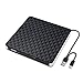 Produktbild Externes CD DVD Laufwerk Brenner, USB 3.0 & USB-C Tragbare DVD/CD Lesegerät und CD DVD-/+RW Brenner/Plug&Play/niedriger Lärm für Laptop, Desktop, Windows XP / 7/8/10 /Vista, Linux,Mac OS, and Linux