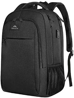 Business Travel Backpack, Matein Laptop Backpack with USB Charging Port for Men Womens