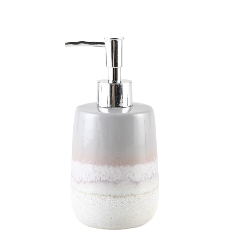 Flacone di emulsione a Gradiente in Ceramica Grezza con Dispenser di Sapone, flacone di Dispenser per Mani Personalizzato, flacone di shampo
