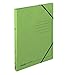 Produktbild Original Falken Ringhefter mit Gummizug. Made in Germany. Aus extra starkem Colorspan-Karton 2 Ring-Mechanik DIN A4 Füllhöhe 14 mm hellgrün Ring-mappe Ringbuch Hefter ideal für Büro und Schule