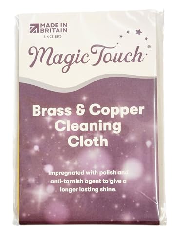 Chiffon de nettoyage cuivre et laiton Magic Touch