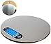 YYSS Balances électroniques Balances de Cuisine numériques Balance de Cuisine électronique en Acier Inoxydable avec Plate-Forme Plus Grande et Affichage rétro-éclairé 66lb/30k