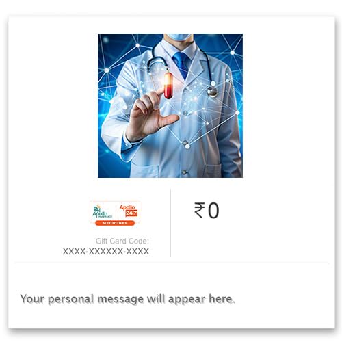 Image of Apollo Pharmacy | Flat 6% Off | E-Gift Card | Instant Delivery | Redeemable in App and at Outlet | 6 months validity