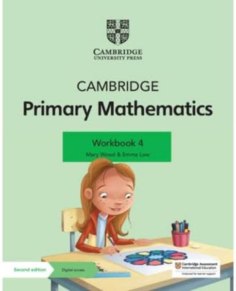 Cambridge Primary Mathematics Workbook 4 with Digital Access (1 Year) (Cambridge Primary Maths)