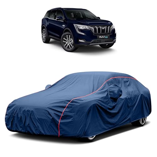 Image of Heavy-Duty Car Cover for Compatible with Mahindra XUV 700 (2021 to 2025 All Models) Deluxe Car Protection Cover ? Waterproof & UV-Resistant All-Season Exterior Protection